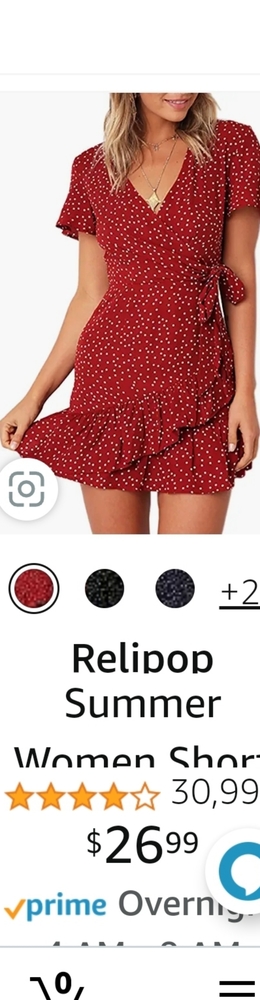 Lightweight wrap dress